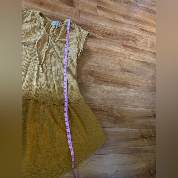 Saturday Sunday by Anthropologie Women’s Lydia Yellow Ombré Tunic Dress size S - Picture 6 of 14
